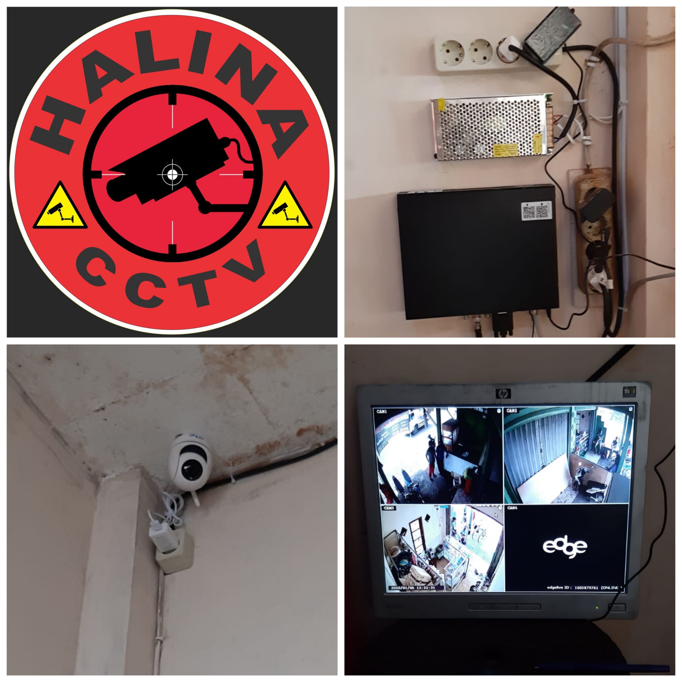 PASANG CAMERA CCTV CILEGON BANTEN (januari 2019)